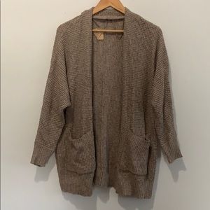 Tan American Eagle brand new cardigan